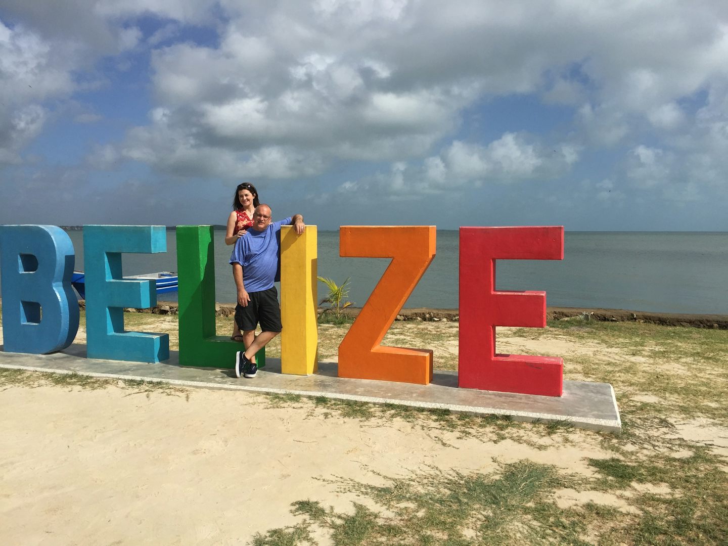 Belize photo op in a park while driving around.  Free!!
