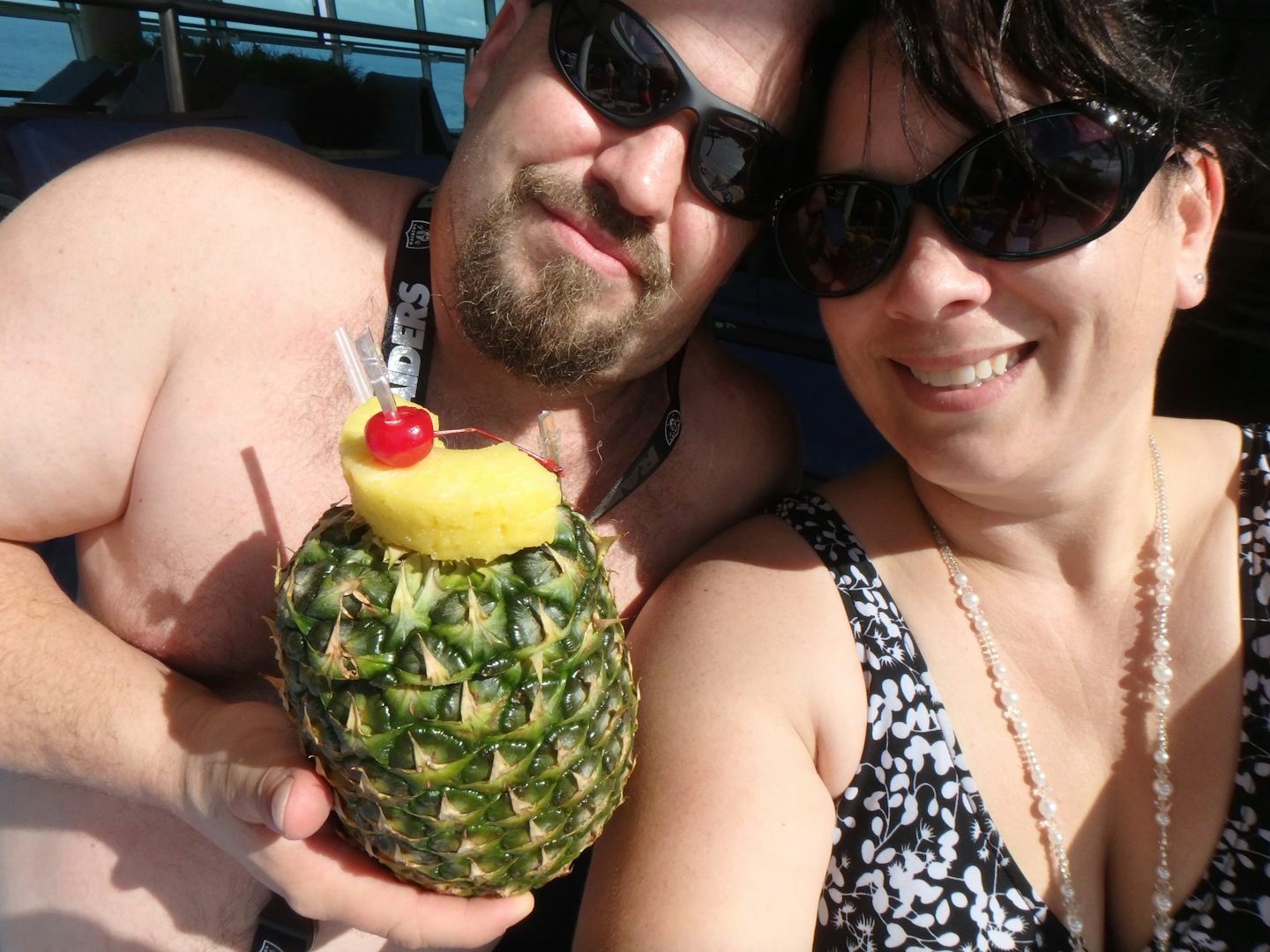 First day on the cruise - tropical dring