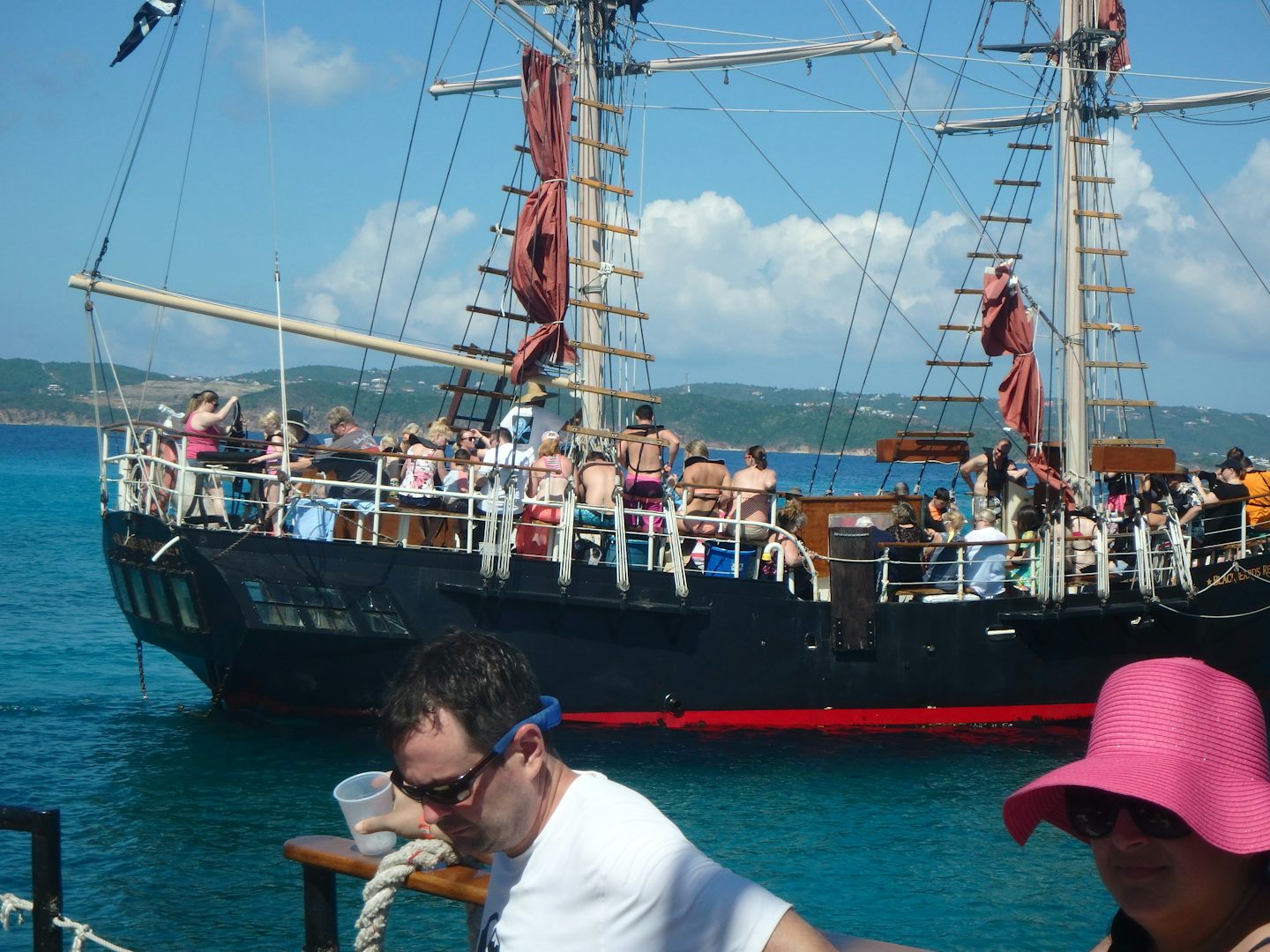 Pirate ship all day excursion St Thomas