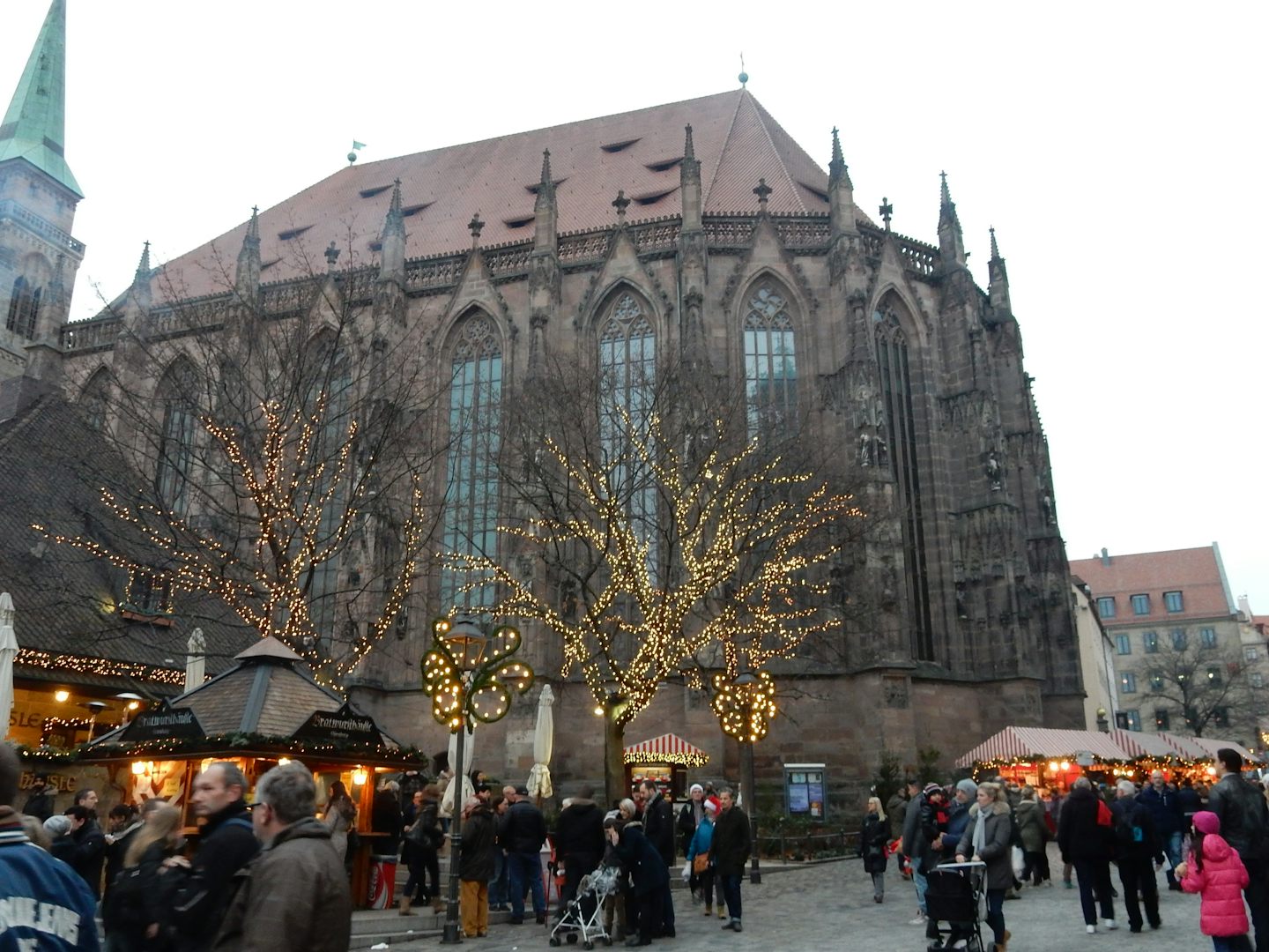 The Christmas Market at the Church Square