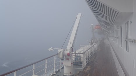 A foggy day mid-Atlantic