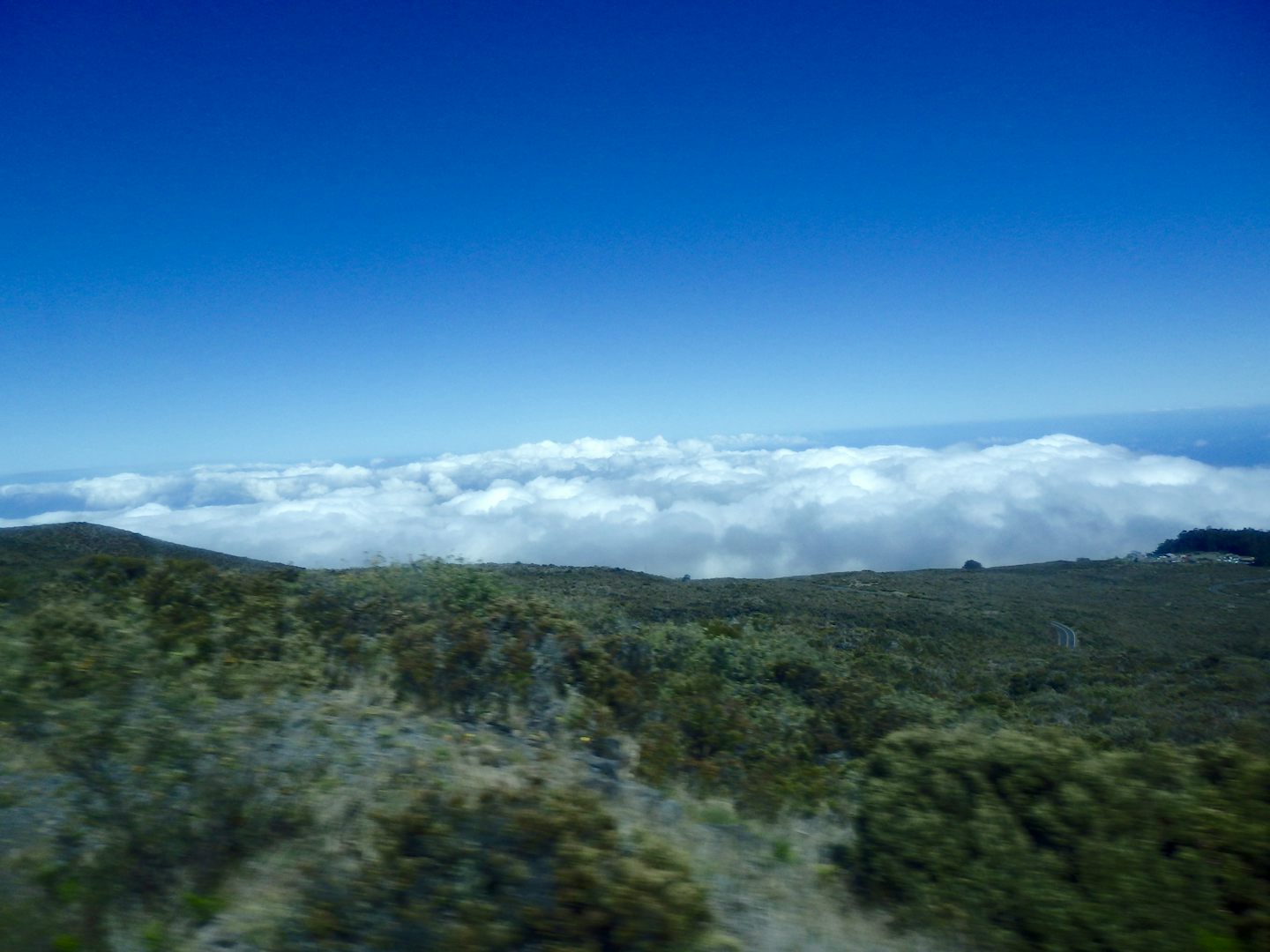 Road to Haleakala Crater