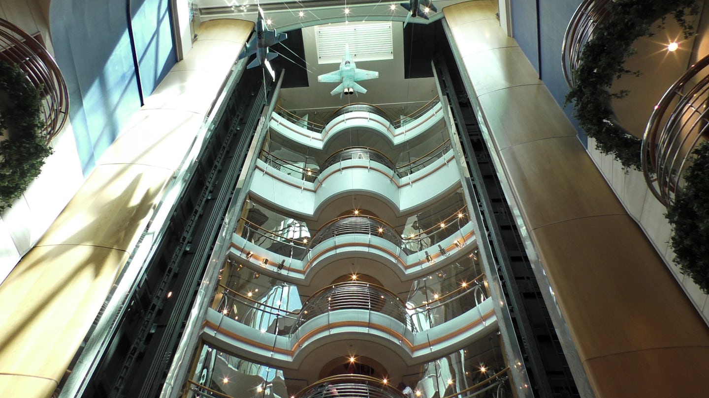 The Atrium in the Freedom of the Seas