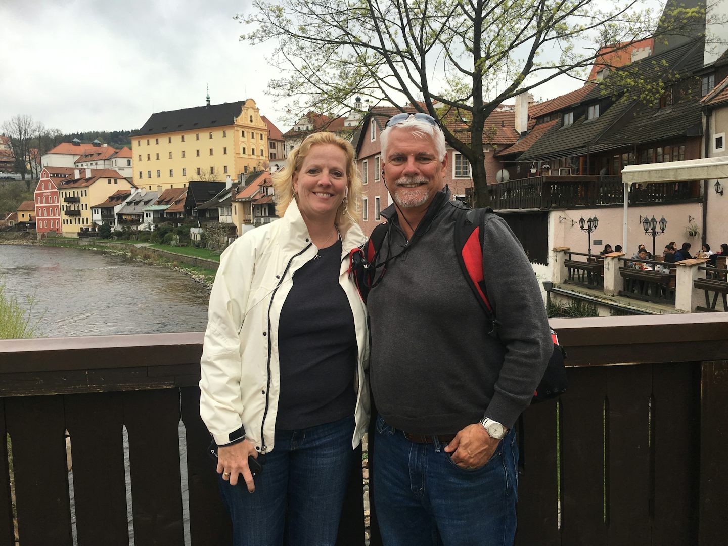 Excursion to Cesky Krumlov.  One of our favorites trips of the cruuise