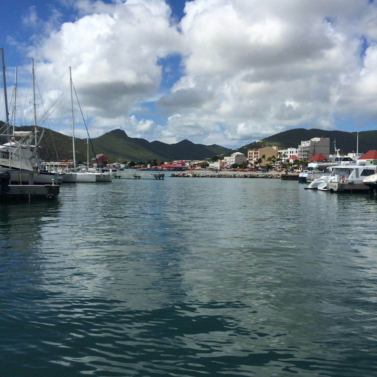 Saint Maarten harbor