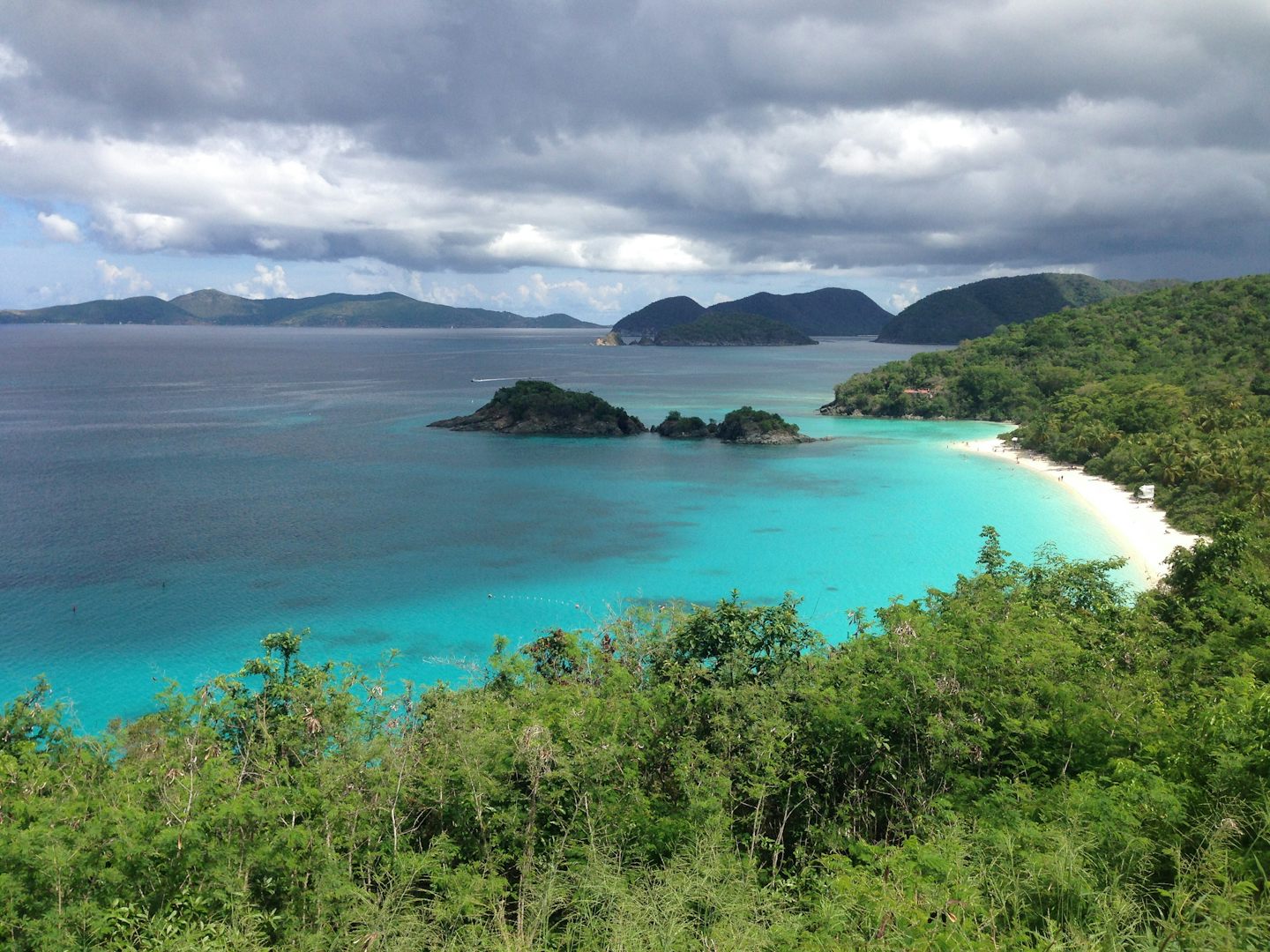 Gorgeous Trunk Bay , Saint Johns. One of the few ship sponsored excursions
