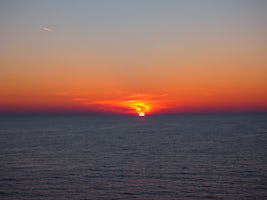 Mediterranean sunset.