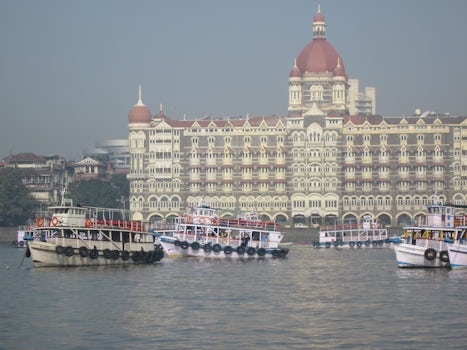 Taj Mahal Palace Hotel in Mumbai, India.