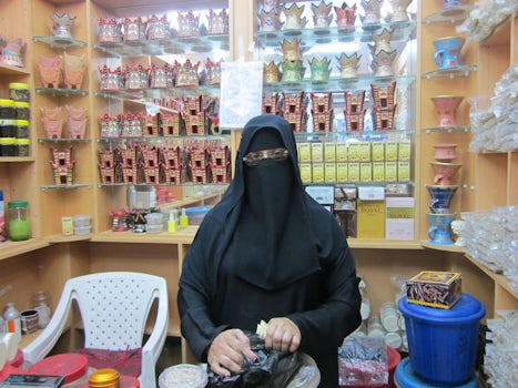 Shop in Oman where I purchased frankincense.