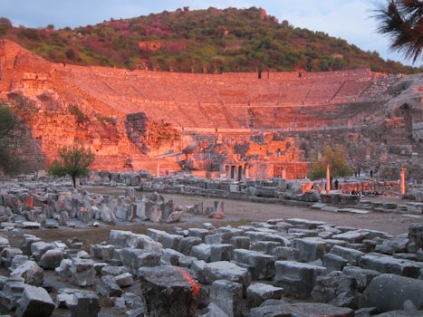Ruins of Ephesus in Turkey.
