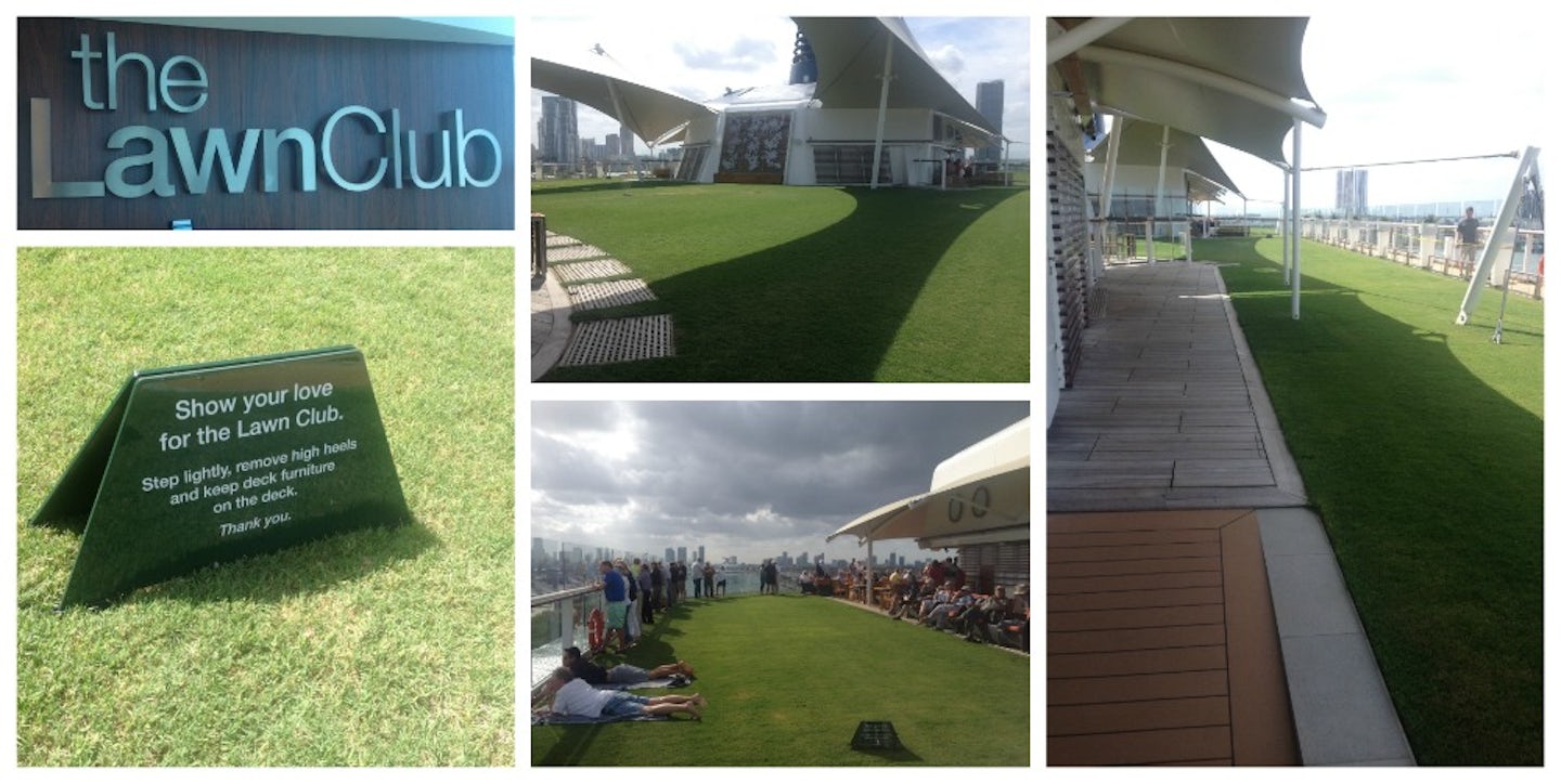 The Lawn Club on top deck