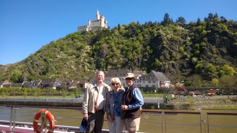 Sailing on the middle Rhine
