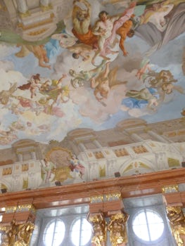 A fabulous fresco at an Abbey in Germany