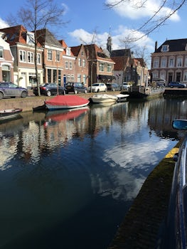 Walking tour of historical seaport of Hoorn, included a home visit