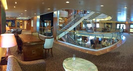 The lobby of the Voyager