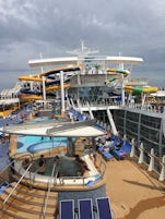 One of the 4 main pools from deck 16