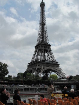 Eiffel Tower - took the Taste of Paris tour after docking in Le Havre.