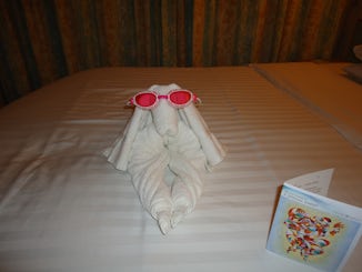 A gift from our room attendant