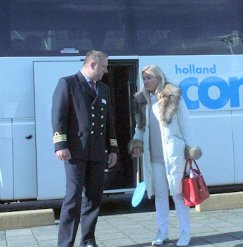 Captain and California tour group leader