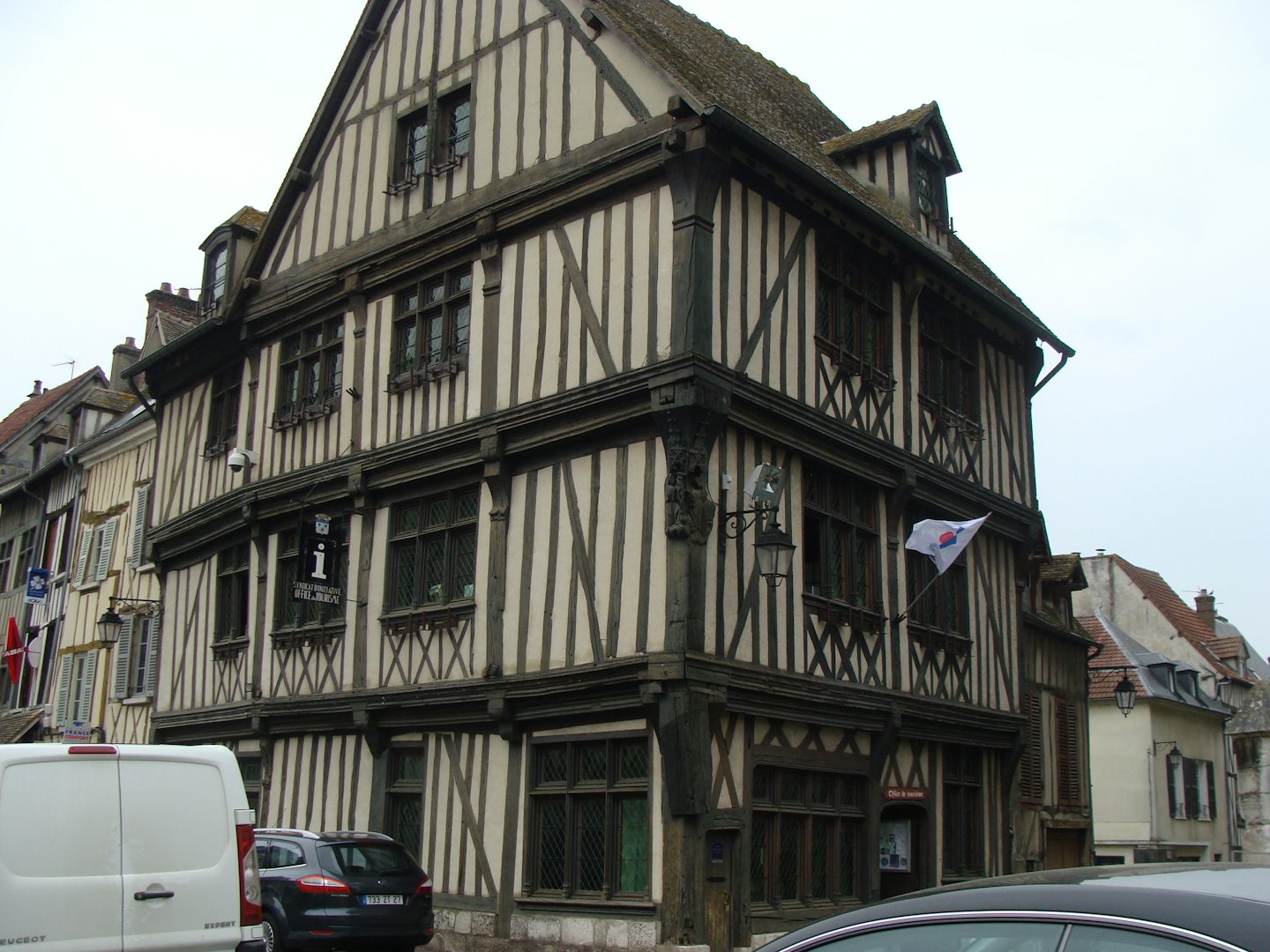 Half timbered house in Vernon