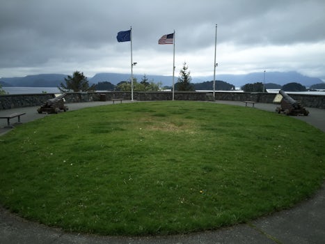Castle hill, Sitka. This is were the old fort had been and were the Russian