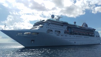 View of the Empress from Grand Cayman