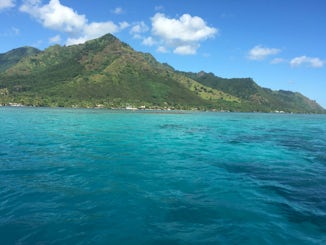 South Pacific water is so beautiful