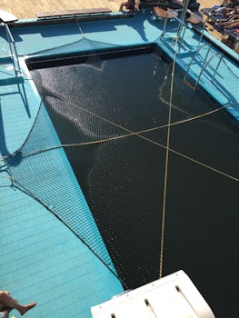 Main pool, lido deck.