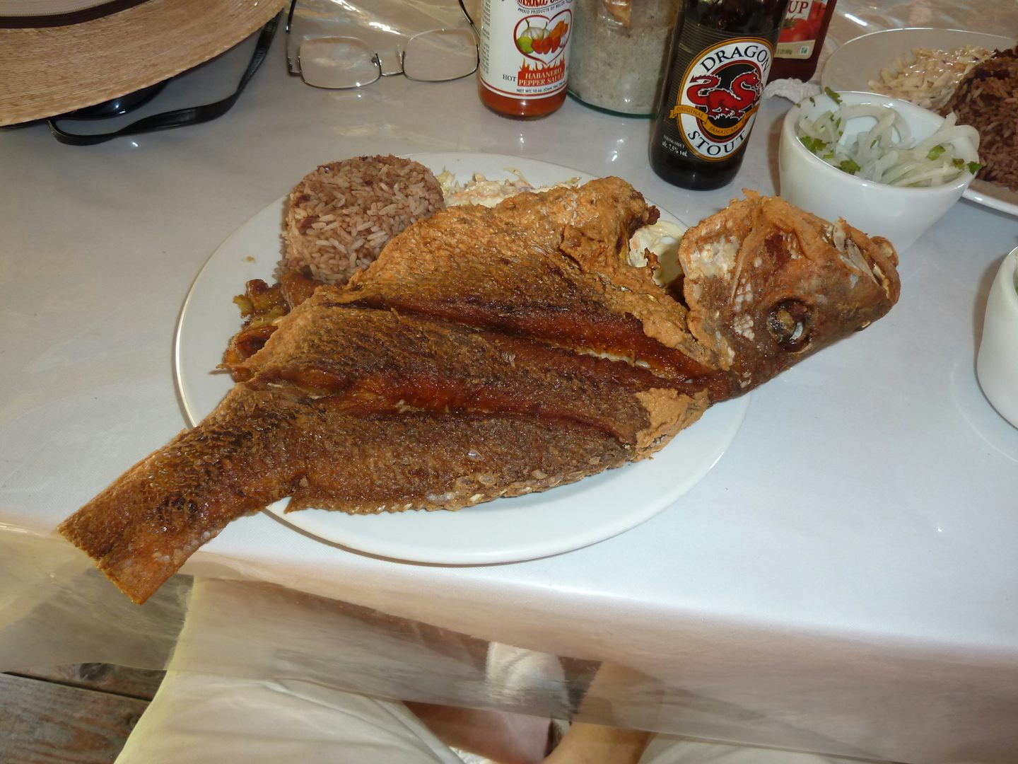 Whole snapper, prepared perfectly