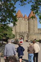 Carcassonne offers 2,500 years of history; we walk where Gauls and Romans walked