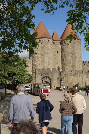 Carcassonne offers 2,500 years of history; we walk where Gauls and Romans walked