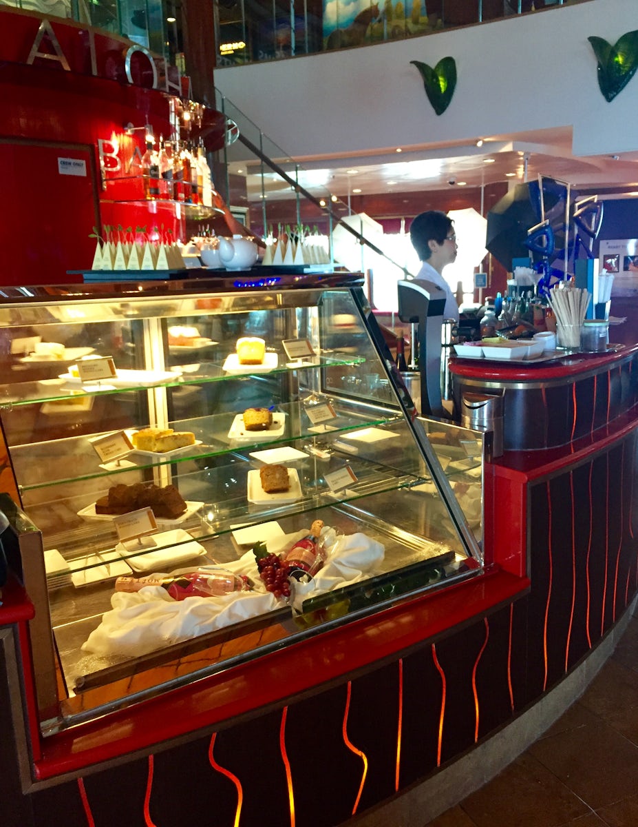 the Atrium Cafe is a great place for pastries and an espresso