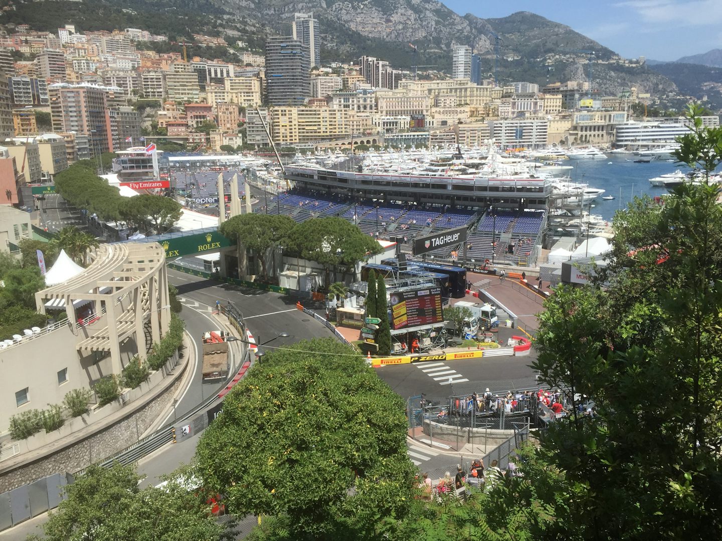 Monte Carlo from Palace steps