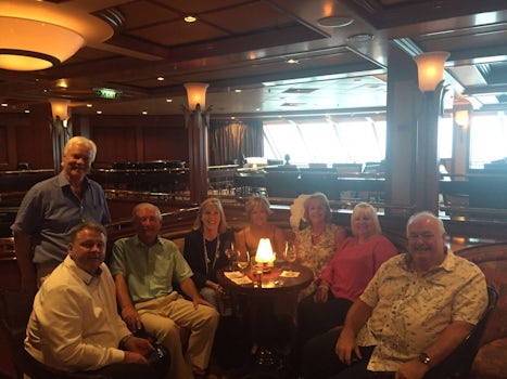 Our group on the last night of the cruise
