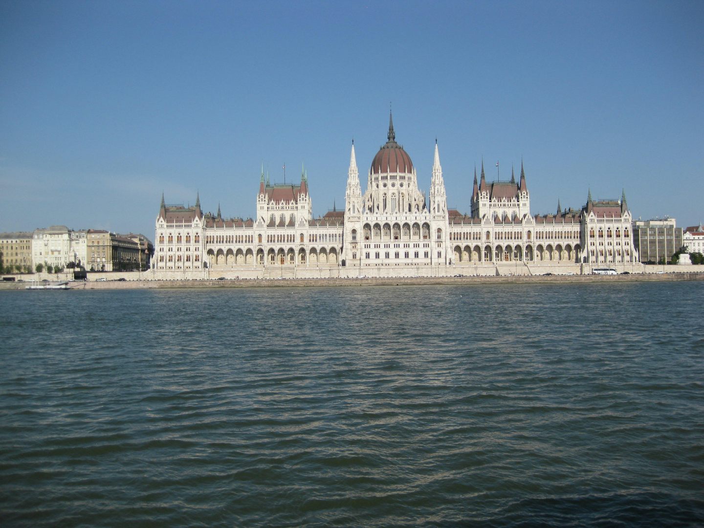Budapest Parliament from Scenic Amber in Port