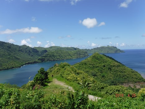 This is a view in Nuku Hiva