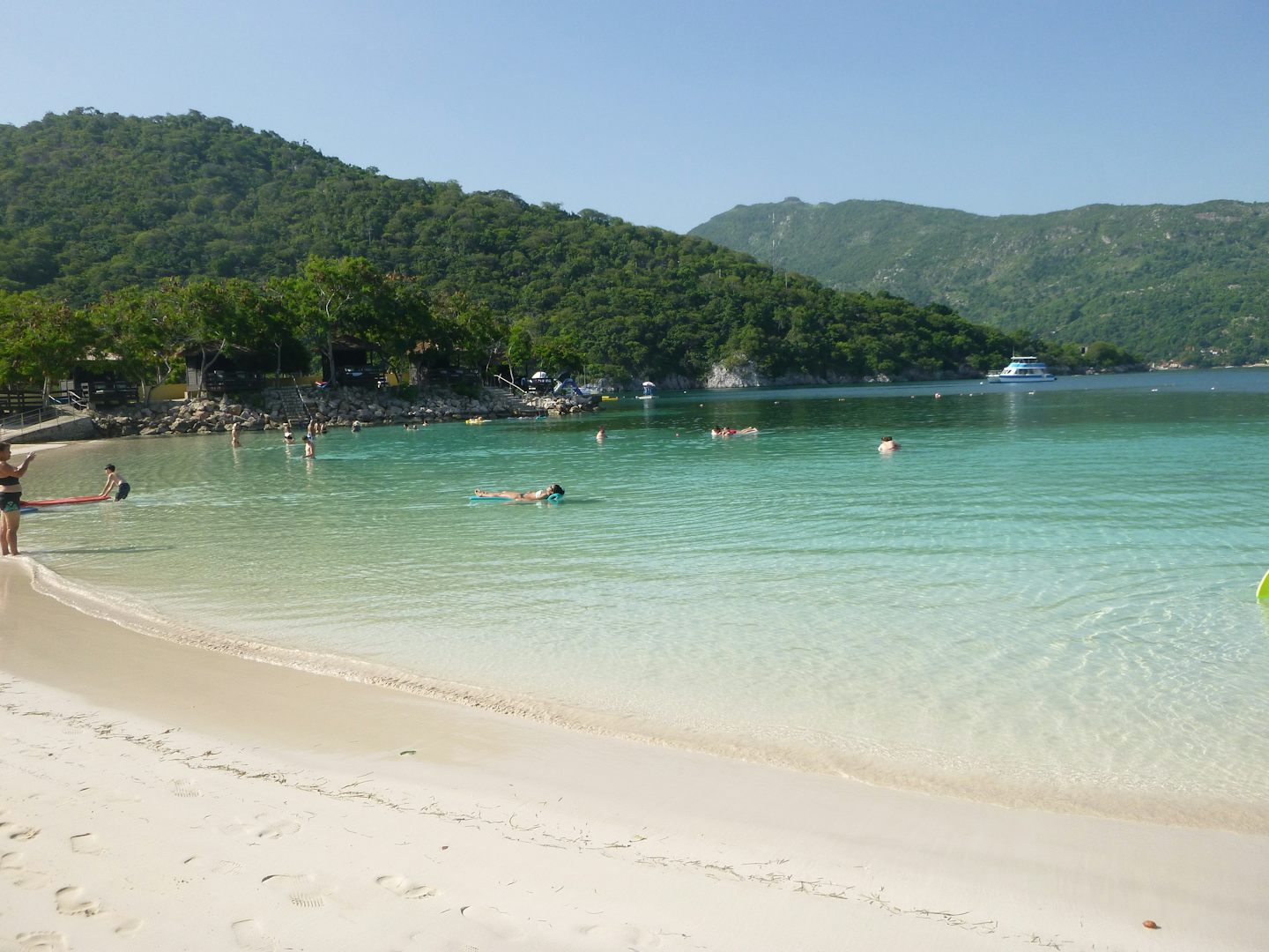 Beautiful views from Nellie's Beach in Labadee