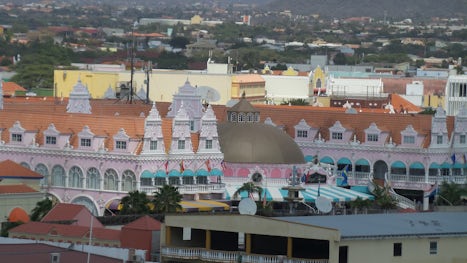 Curacao, view from our balcony