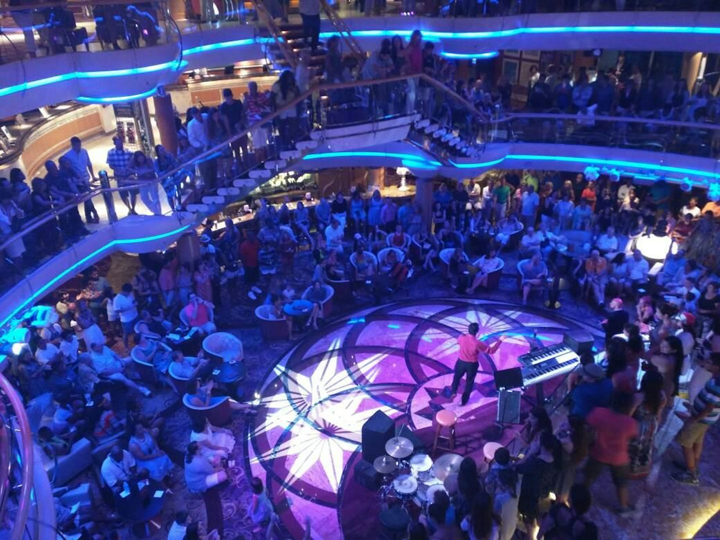 Common Area during a show