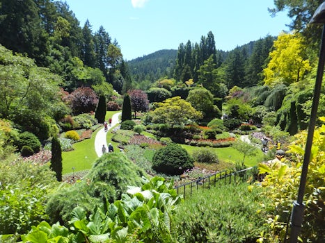 Buchard Gardens on Vancouver Island.