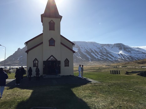 A church in Isafjordur