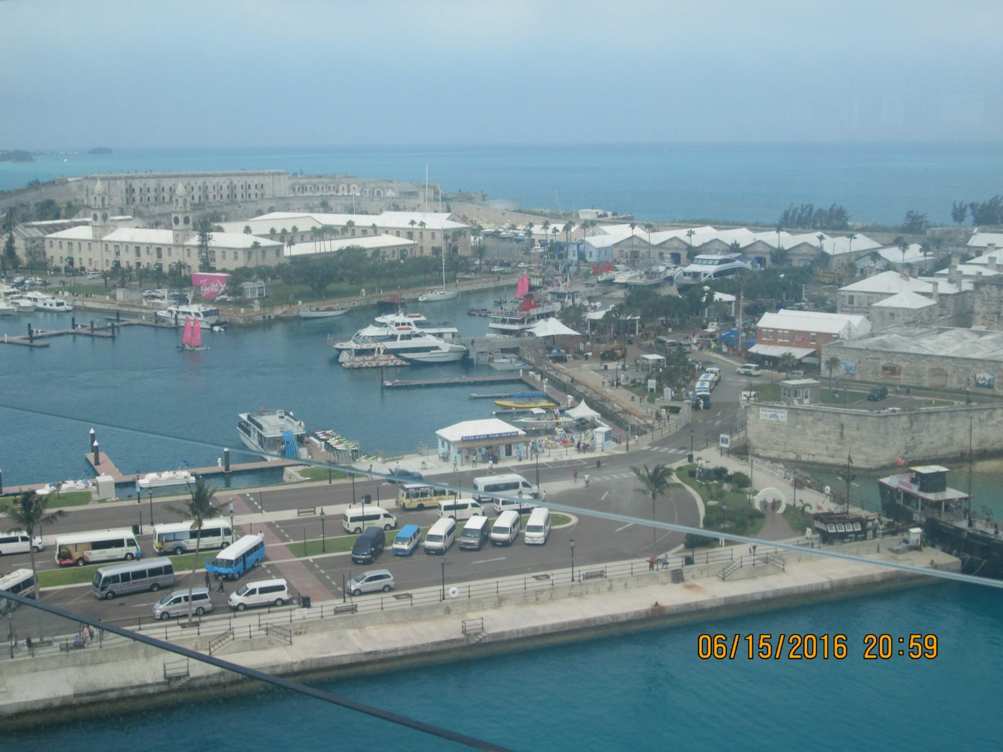 This is a photo of King's Wharf Naval Dockyard.