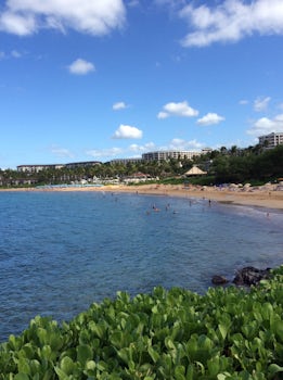beach on Maui.