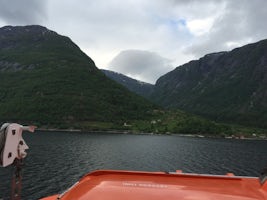 Eidfjord from Cabin 4089