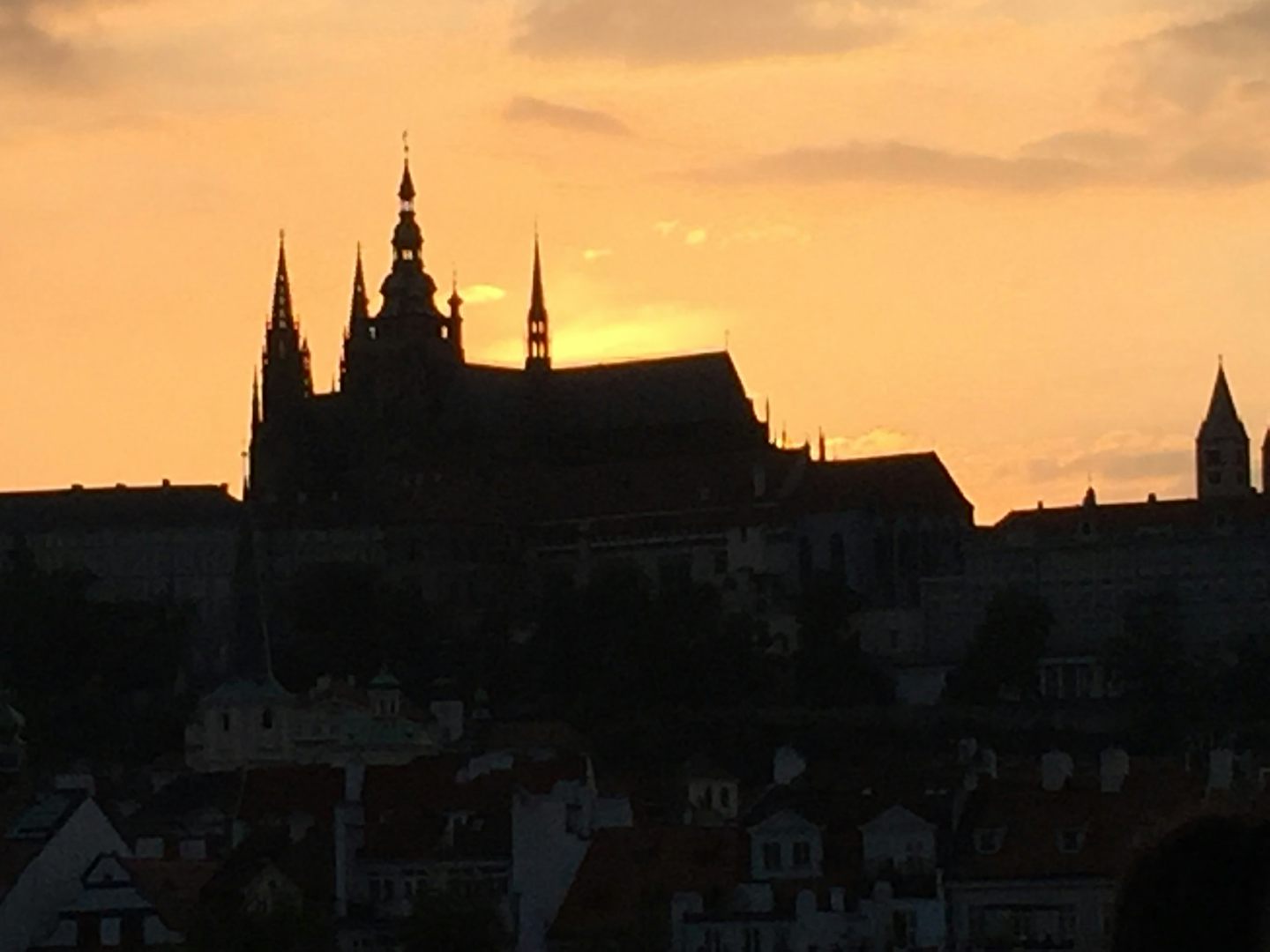 Prague castle and st vitas cathedral