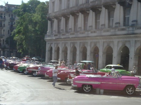 Old time American cars in Havana