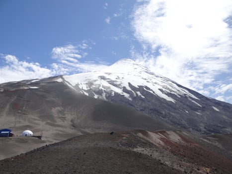 The Osorno volcano in the Puerto Montt area.