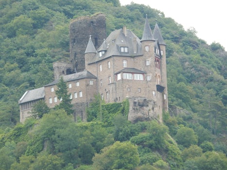 One of HUNDREDS of castles to see while cruising down the Rhine.