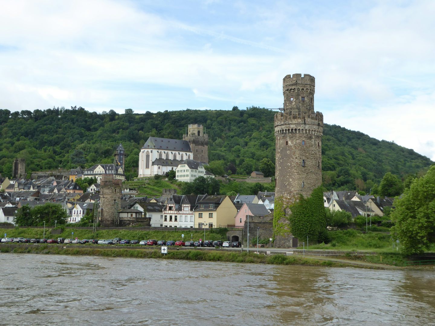 Rhine river town
