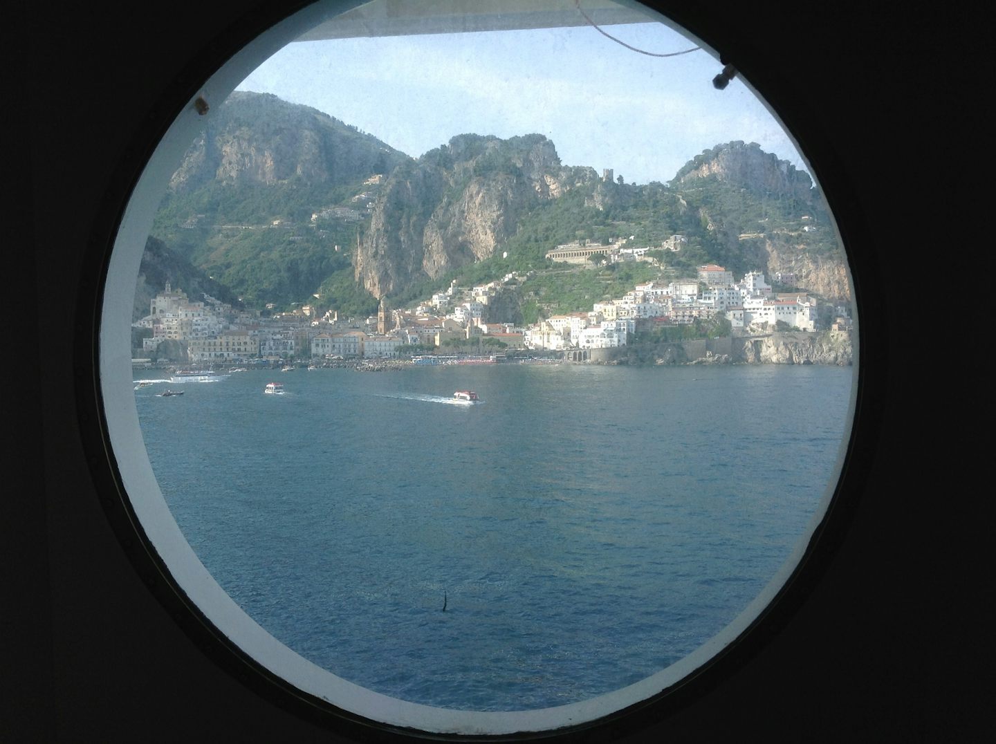Amalfi from my stateroom of 7007